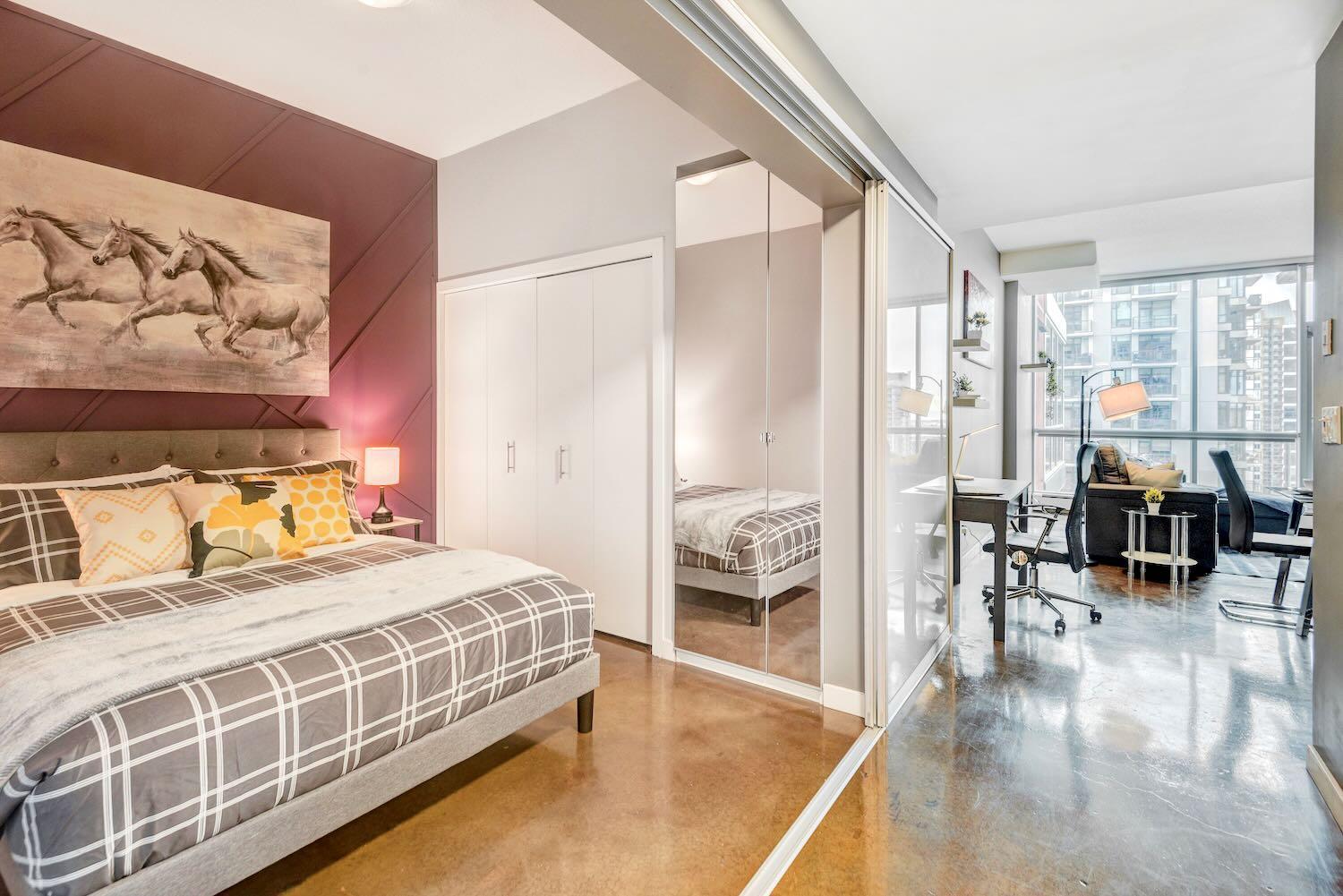 Modern 2Br Condo - King Bed - Downtown City Views YYC Exterior foto